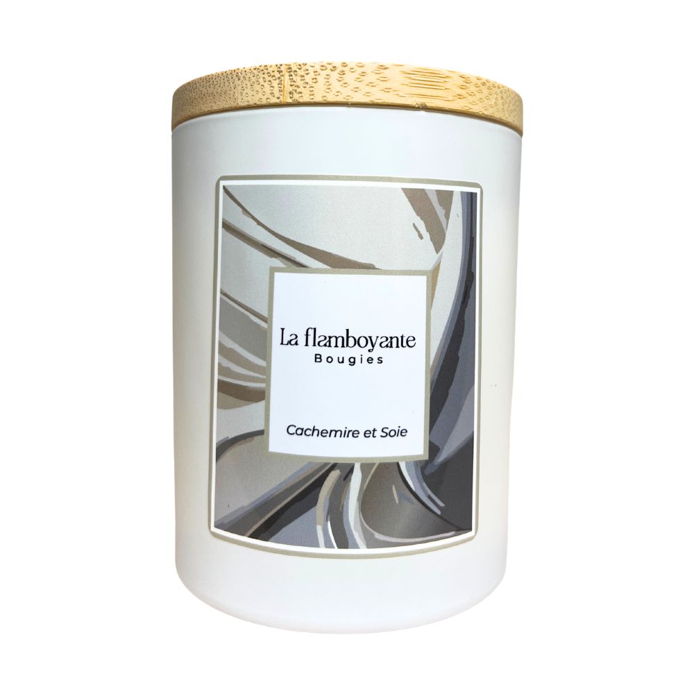 bougie parfumée cachemire et soie