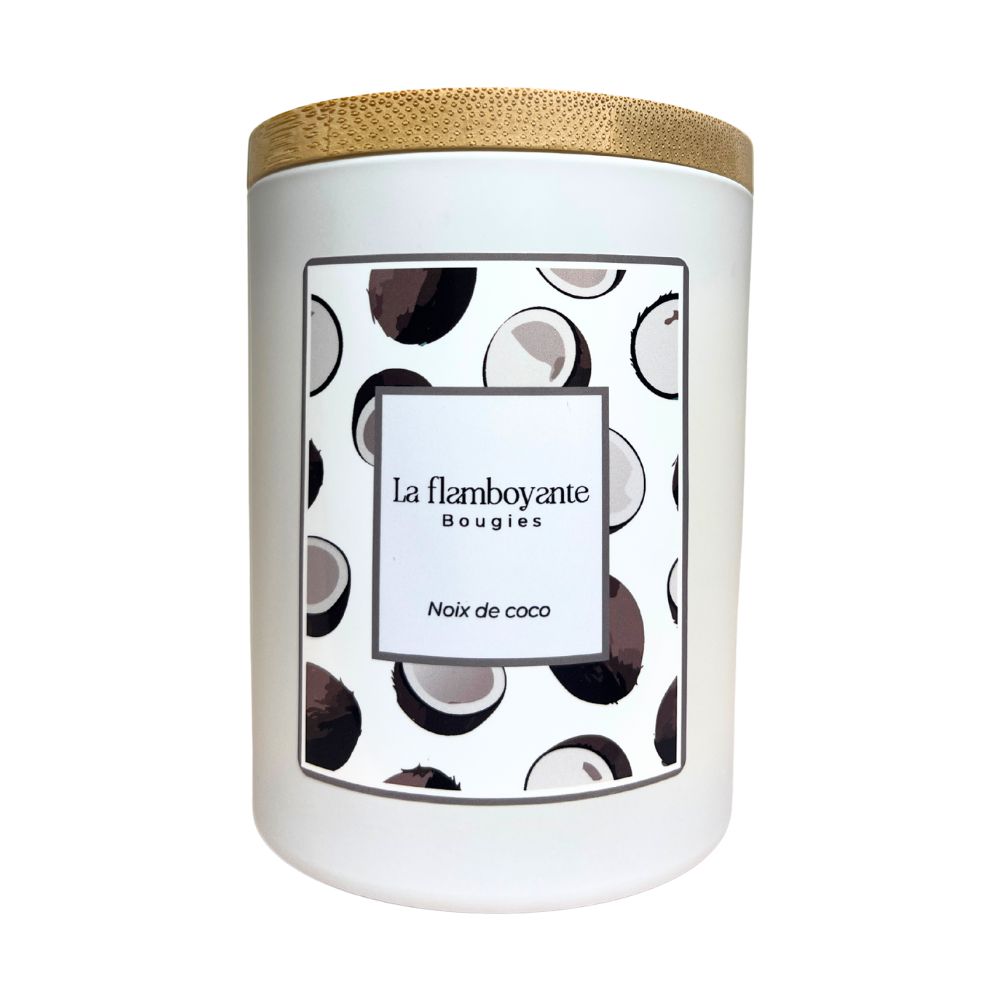 bougie parfumée noix de coco