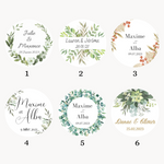 Bougies personnalisées collection champêtre