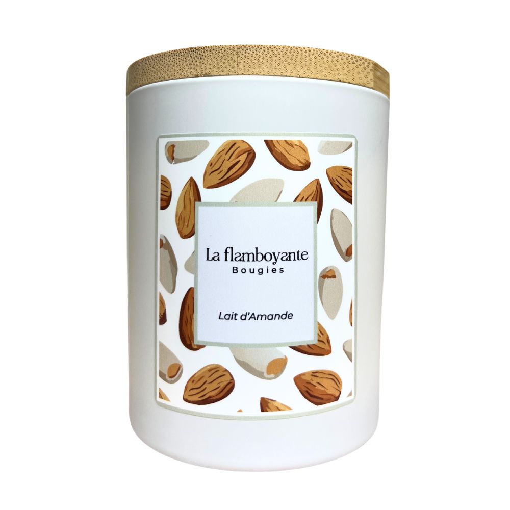 bougie parfumée lait d'amande