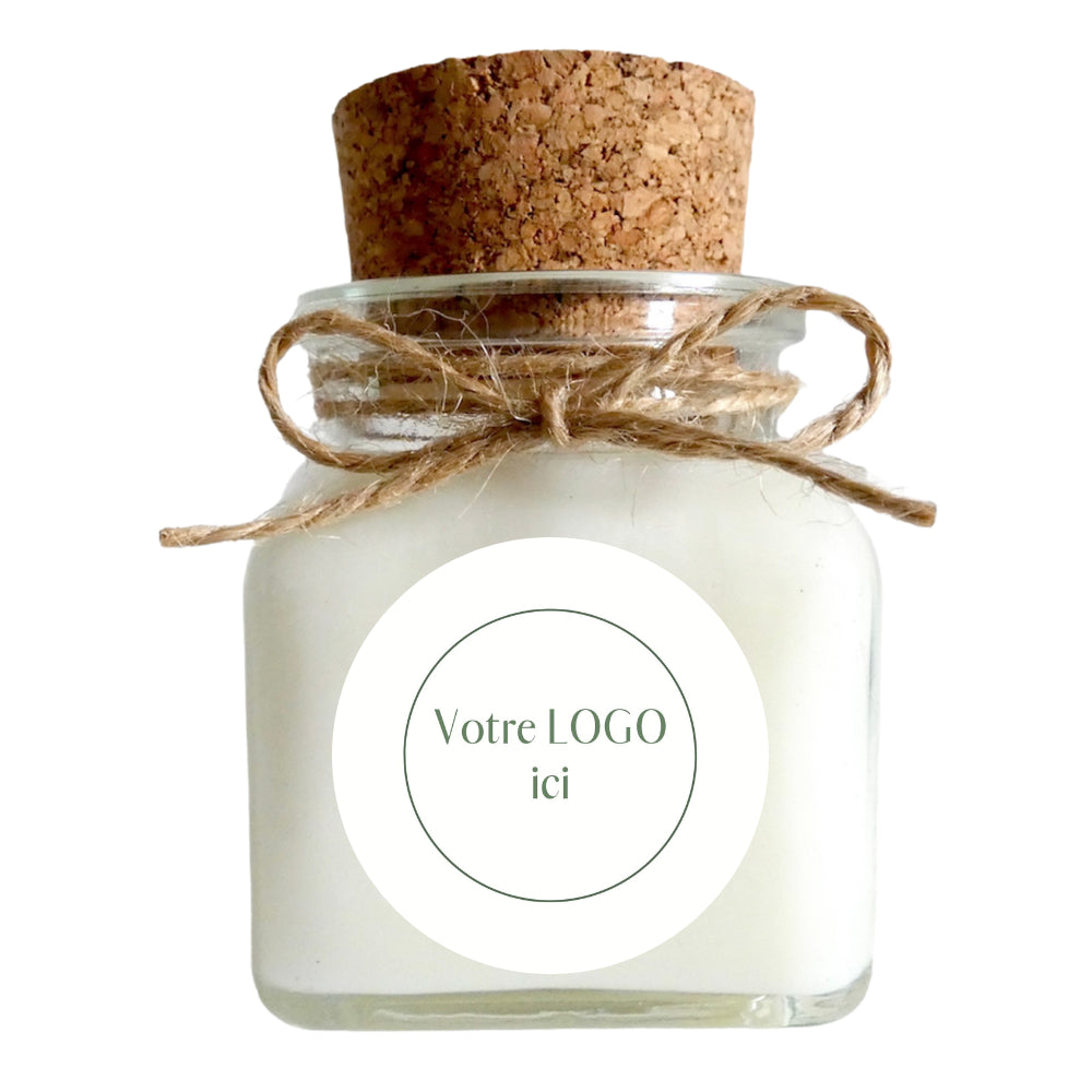 Bougie personnalisée 120ml Votre Logo