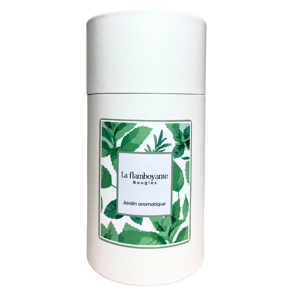 bougie perle de cire jardin aromatique