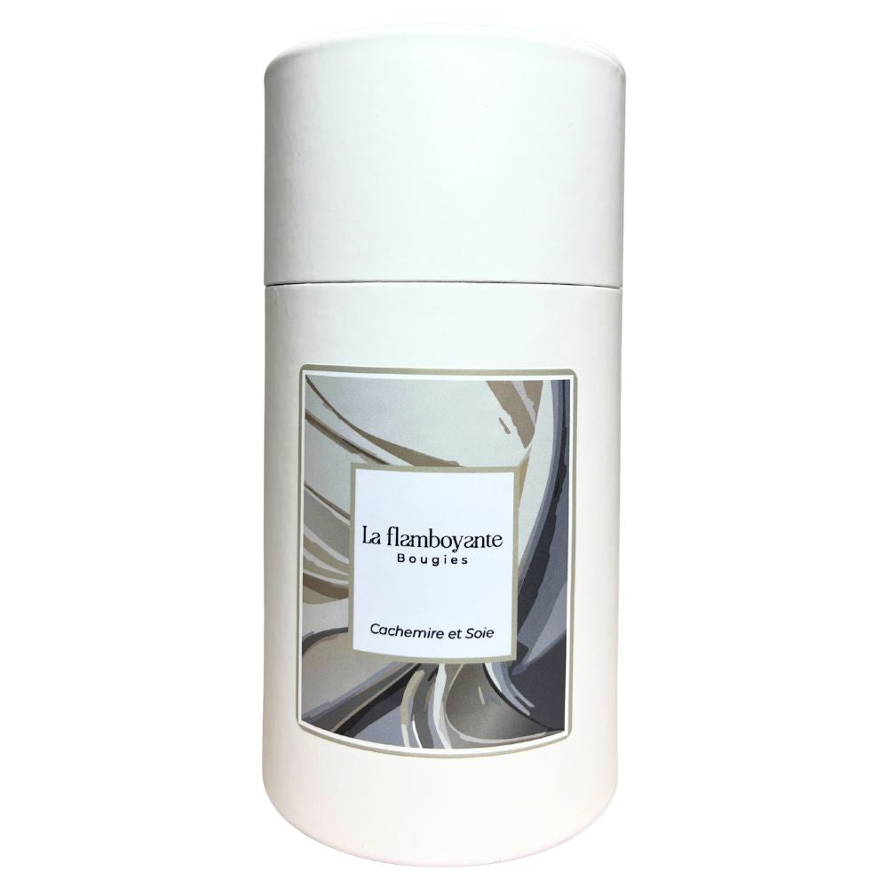 Bougie perle de cire cachemire et soie