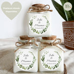 Bougies personnalisées collection champêtre