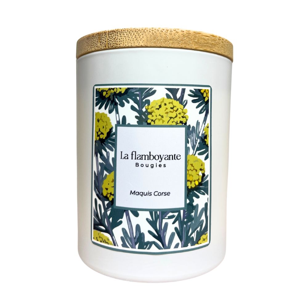 bougie parfumée maquis corse