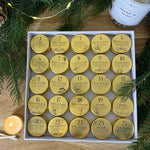 calendrier de l'avent bougies parfumées