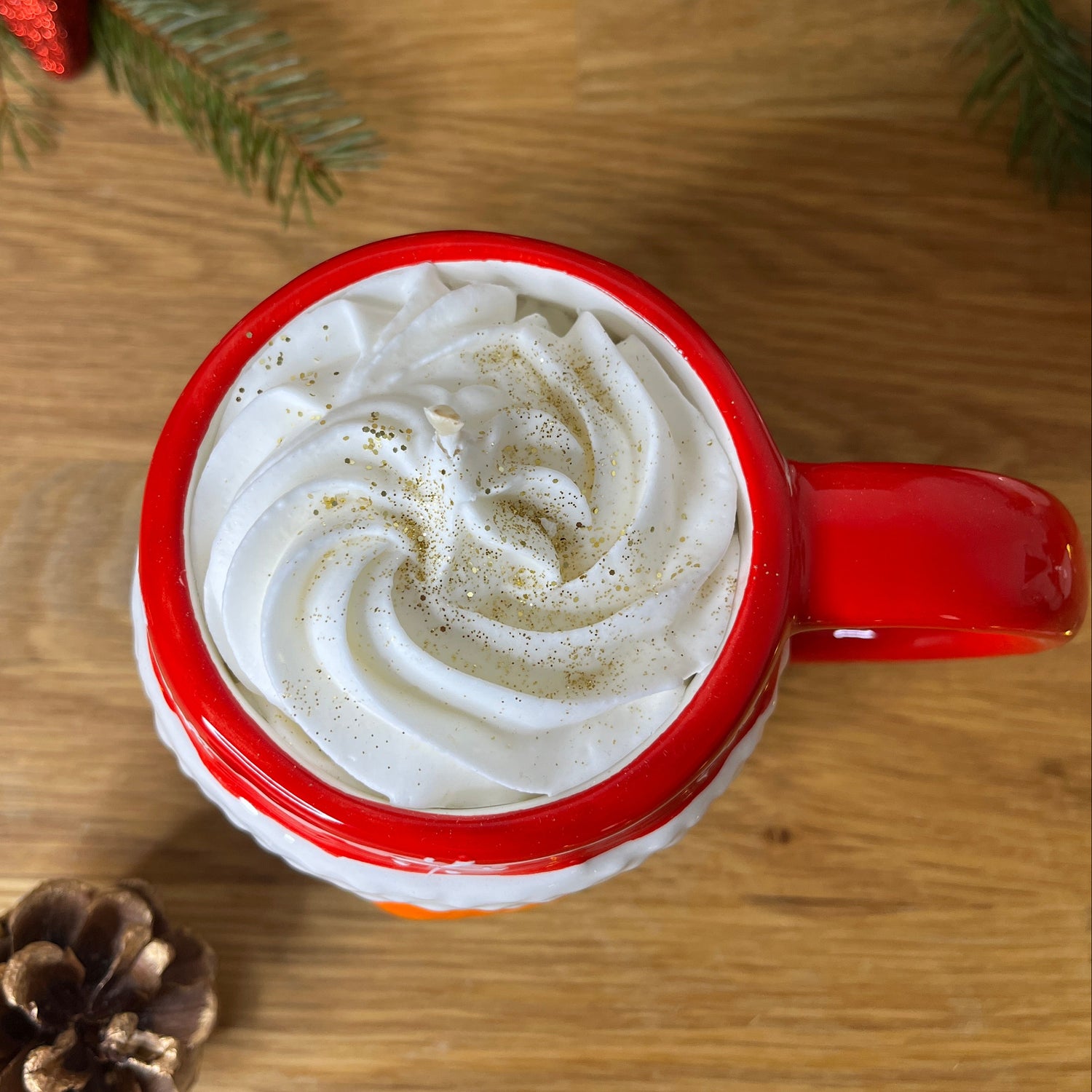 Bougie Mug Bonhomme de Neige