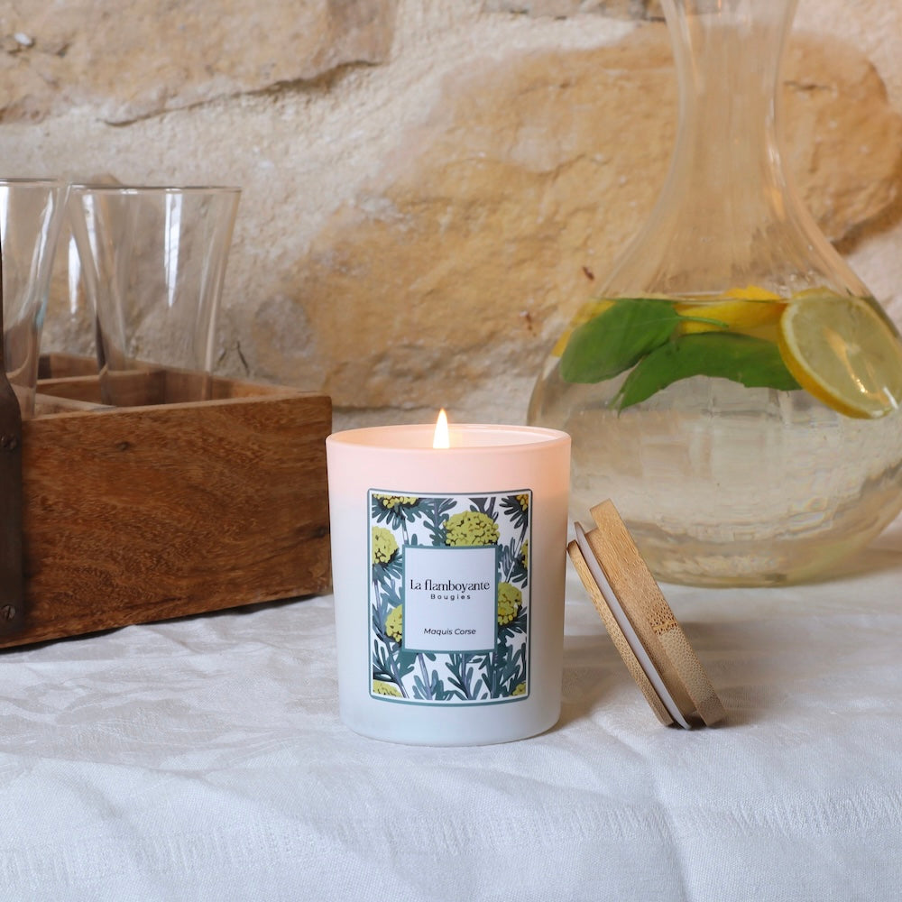 Bougie parfumée maquis corse