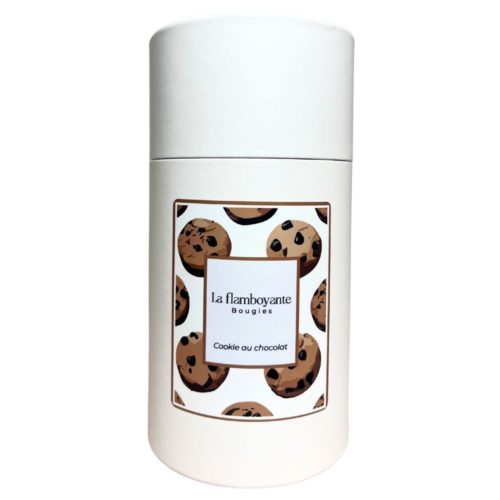 bougie perle de cire cookie au chocolat
