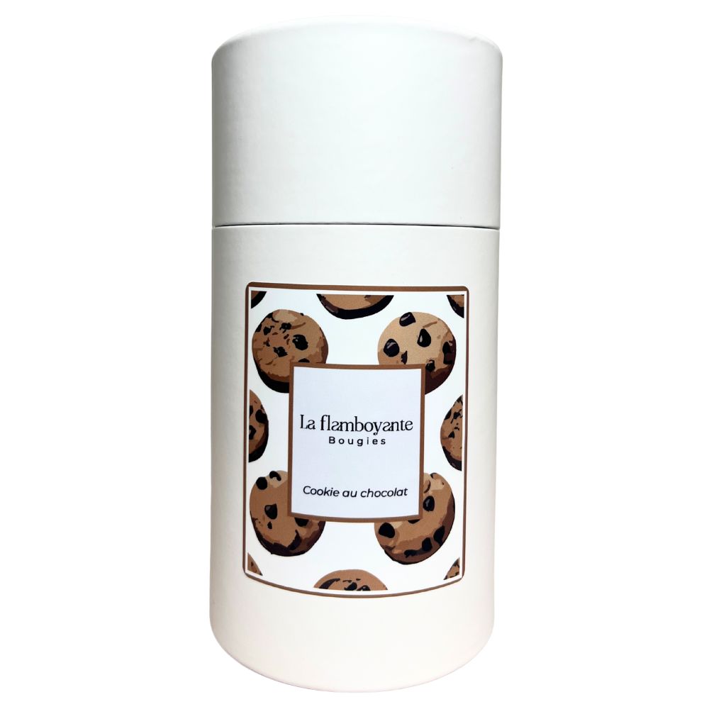 bougie perle de cire cookie au chocolat