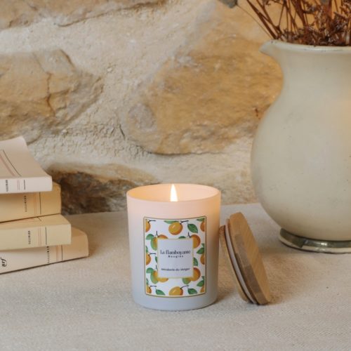 bougie parfumée mirabelle du verger